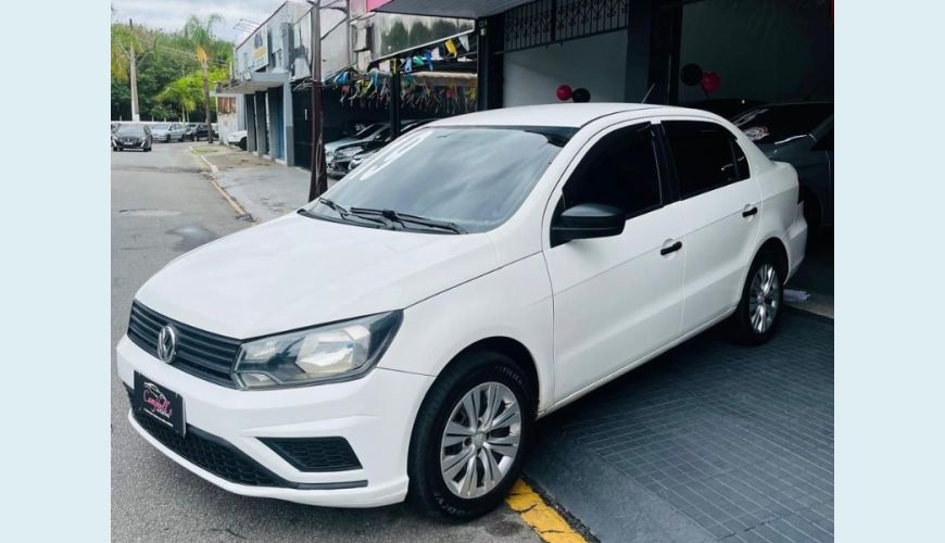 VOLKSWAGEN VOYAGE 1.6 MSI FLEX 8V 4P - BRANCO - 2019 Foto 3 (Grande)
