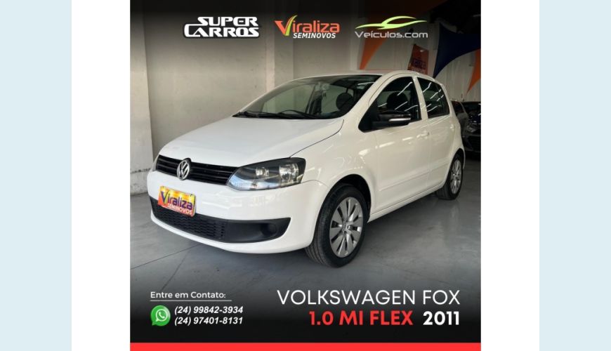 VOLKSWAGEN FOX - BRANCO - 2011 Foto 3 (Grande)
