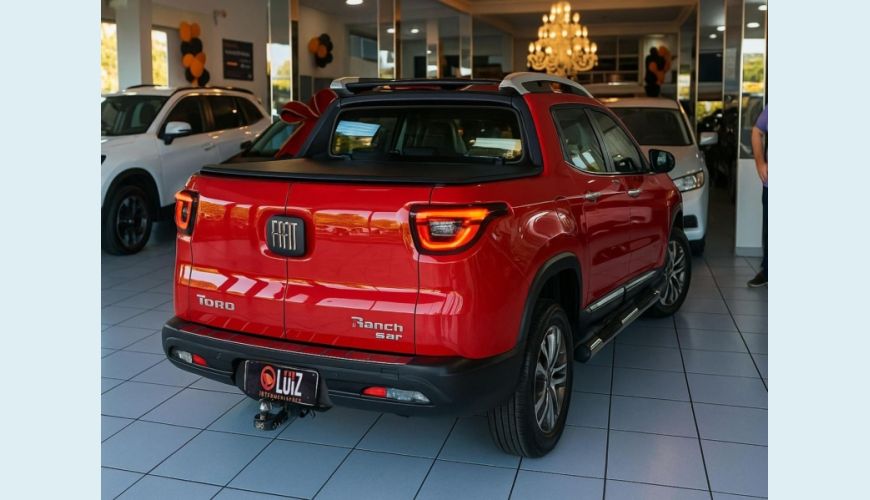 FIAT TORO RANCH AT9 D4 - VERMELHO - 2020 Foto 3 (Grande)