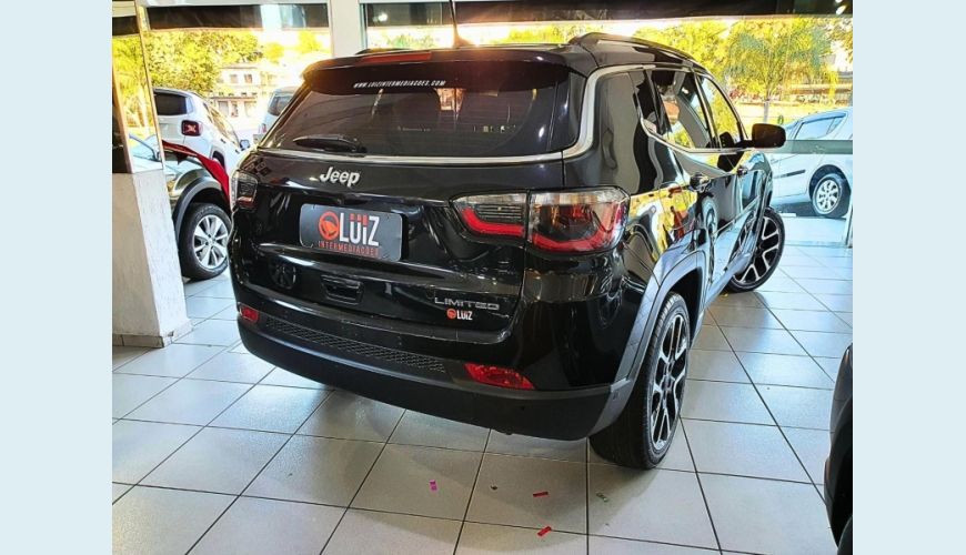 JEEP COMPASS LIMITED 2.0 4X2 FLEX 16V AUT - PRETO - 2019 Foto 3 (Grande)