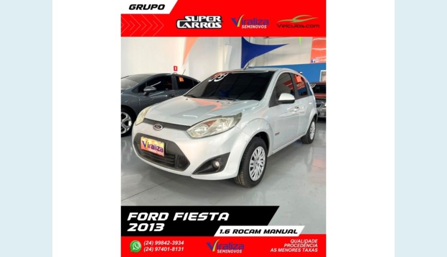 FORD FIESTA - PRATA - 2013 Foto 3 (Grande)