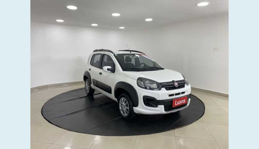 FIAT UNO WAY 1.3 FIREFLY FLEX - BRANCO - 2019 Foto 3 (Grande)