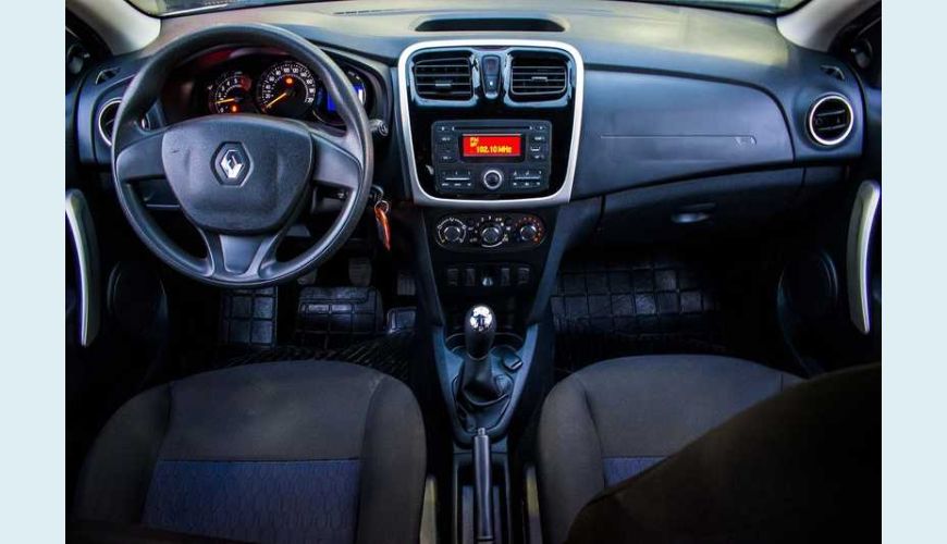 RENAULT SANDERO AUTHENTIQUE 1.0 12V SCE FLEX - BRANCO - 2018 Foto 3 (Grande)