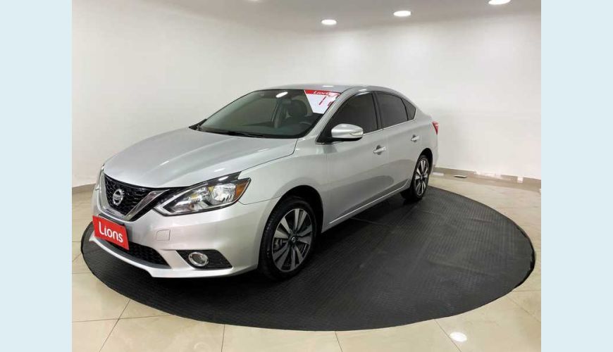 NISSAN SENTRA SV 2.0 16V CVT FLEX - PRATA - 2017 Foto 3 (Grande)