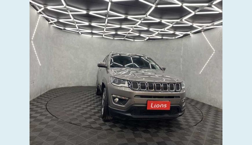 JEEP COMPASS 2.0 LONGITUDE 4X2 AUT. FLEX - CINZA - 2019 Foto 3 (Grande)