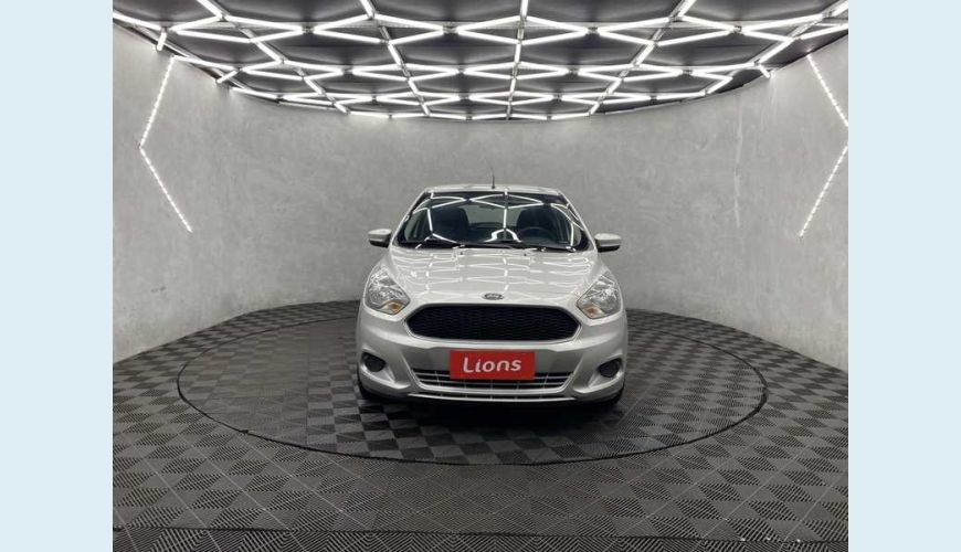 FORD KA SE 1.0 FLEX - PRATA - 2015 Foto 3 (Grande)
