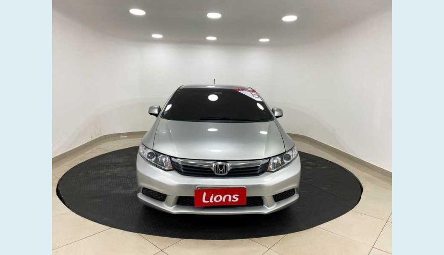 HONDA CIVIC NEW LXS 1.8 16V I-VTEC FLEX - PRATA - 2013 Foto 3 (Grande)