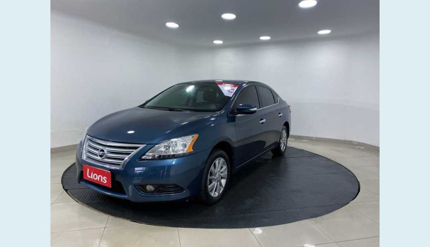 NISSAN SENTRA SV 2.0 16V CVT FLEX - AZUL - 2016 Foto 3 (Grande)