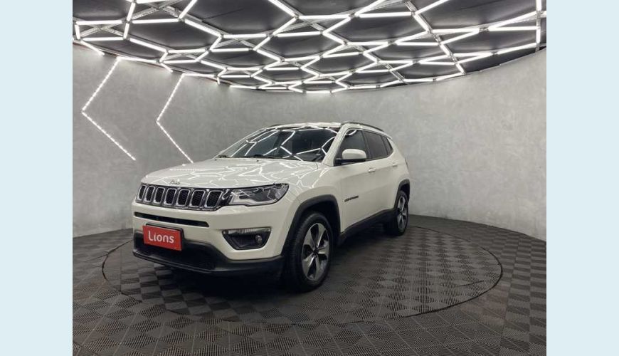 JEEP COMPASS 2.0 LONGITUDE 4X2 AUT. FLEX - BRANCO - 2018 Foto 3 (Grande)
