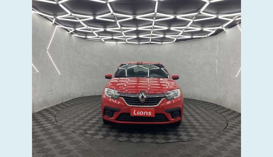 RENAULT LOGAN ZEN 1.0 12V SCE FLEX - VERMELHO - 2020 Foto 3 (Grande)