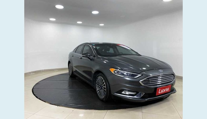 FORD FUSION 2.0 ECOBOOST TITANIUM AWD AUT. - CINZA - 2017 Foto 3 (Grande)