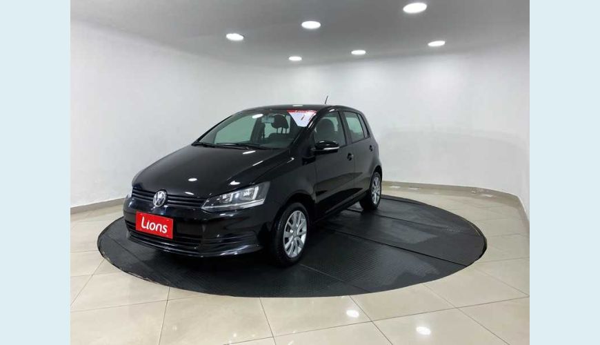 VOLKSWAGEN FOX 1.0 MPI TRENDLINE FLEX - PRETO - 2017 Foto 3 (Grande)