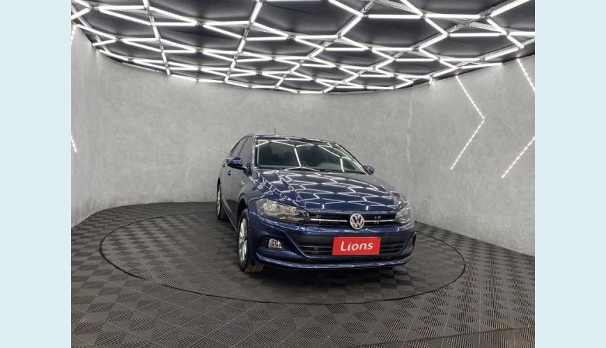 VOLKSWAGEN VIRTUS 1.0 200 TSI COMFORTLINE FLEX AUT. - AZUL - 2020 Foto 3 (Grande)