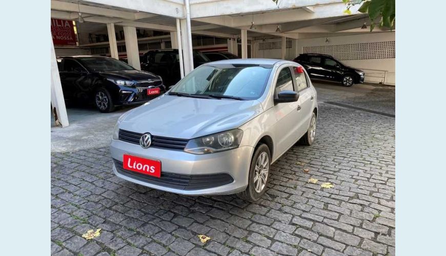 VOLKSWAGEN GOL 1.0 TEC CITY FLEX 4P - PRATA - 2015 Foto 3 (Grande)