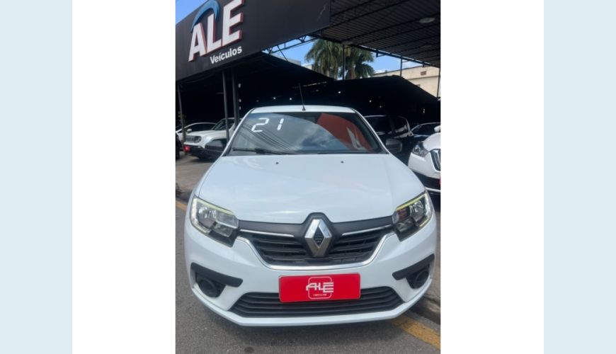 RENAULT LOGAN - BRANCO - 2021 Foto 3 (Grande)