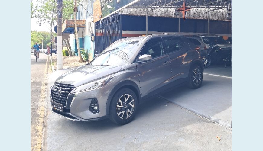 NISSAN KICKS ADVANCE 1.6 16V FLEX AUT. - CINZA - 2022 Foto 3 (Grande)