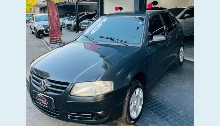 VOLKSWAGEN GOL 1.0 TREND/ POWER 8V 4P - CINZA - 2006 Foto 3 (Grande)