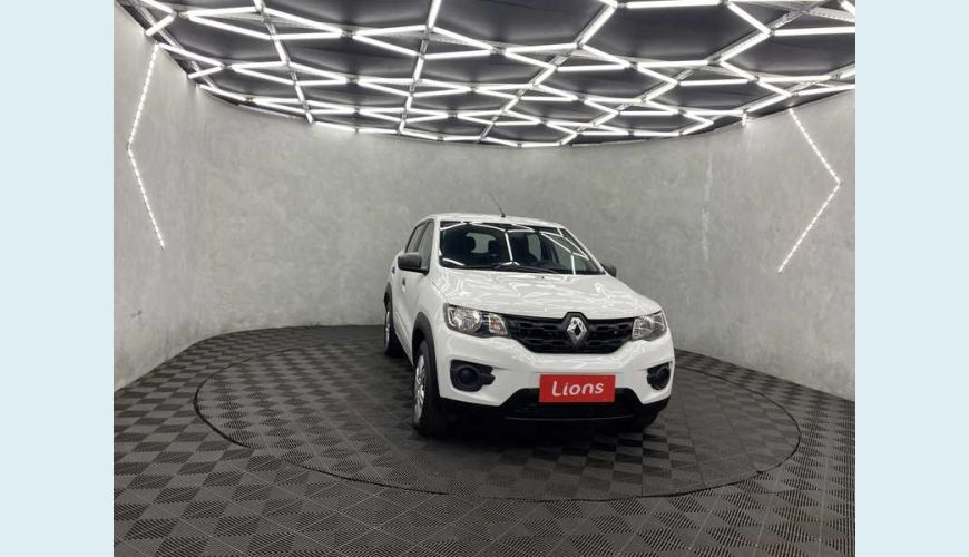 RENAULT KWID ZEN 1.0 12V SCE FLEX - BRANCO - 2020 Foto 3 (Grande)