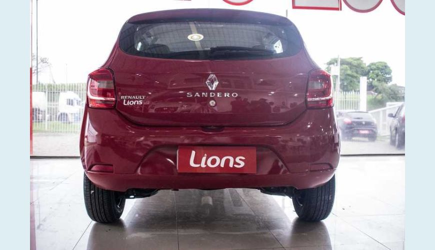 RENAULT SANDERO AUTHENTIQUE 1.0 12V SCE FLEX - VERMELHO - 2018 Foto 3 (Grande)