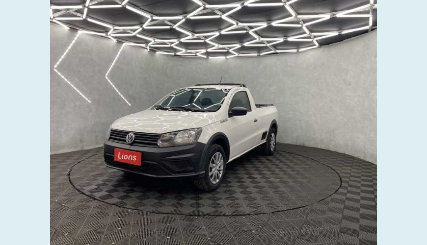 VOLKSWAGEN SAVEIRO ROBUST 1.6 MSI CS FLEX - BRANCO - 2020 Foto 3 (Grande)
