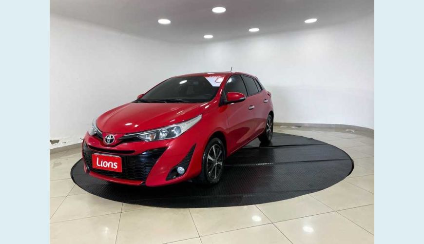 TOYOTA YARIS 1.5 XLS CVT FLEX - VERMELHO - 2019 Foto 3 (Grande)