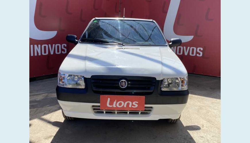 FIAT UNO MILLE FIRE ECONOMY 1.0 FLEX 2P - BRANCO - 2013 Foto 3 (Grande)