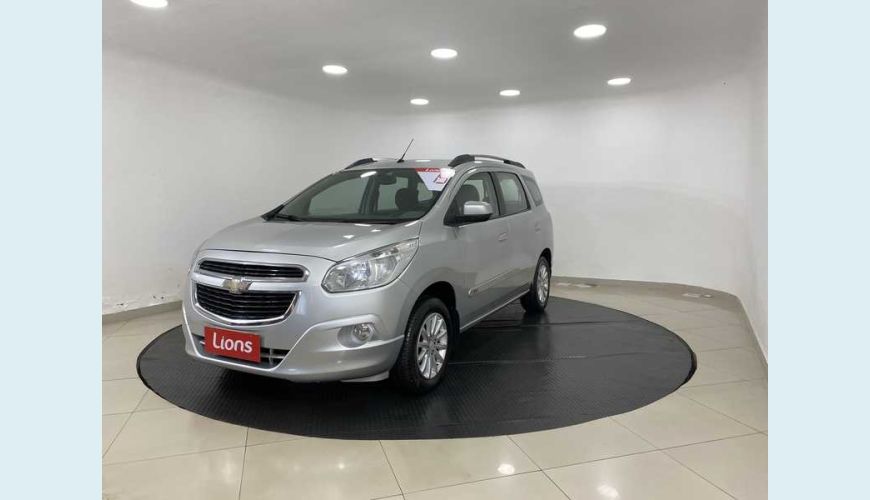 CHEVROLET SPIN LT 5S 1.8 FLEX - PRATA - 2015 Foto 3 (Grande)