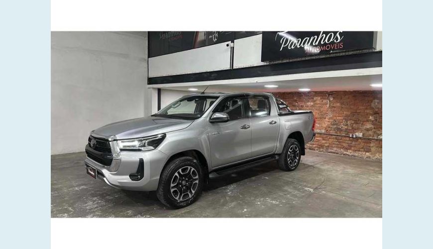 TOYOTA HILUX CD SRX 2.8 TDI CD 4X4 AUT. - PRATA - 2021 Foto 3 (Grande)