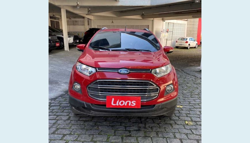 FORD ECOSPORT ECOSPORT TITANIUM 2.0 16V POWERSHIFT FLEX - VERMELHO - 2014 Foto 3 (Grande)