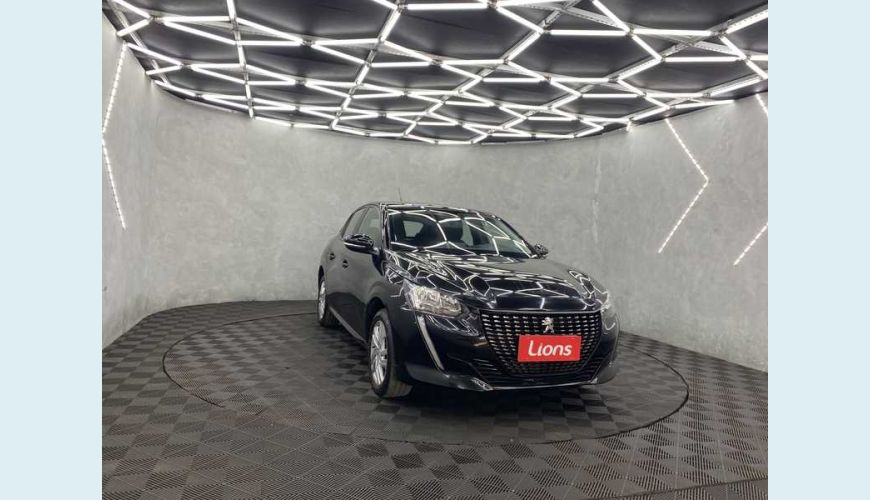 PEUGEOT 208 ACTIVE PACK 1.6 FLEX AUT. - PRETO - 2021 Foto 3 (Grande)