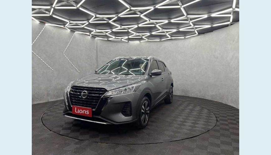 NISSAN KICKS ADVANCE 1.6 - CINZA - 2022 Foto 3 (Grande)