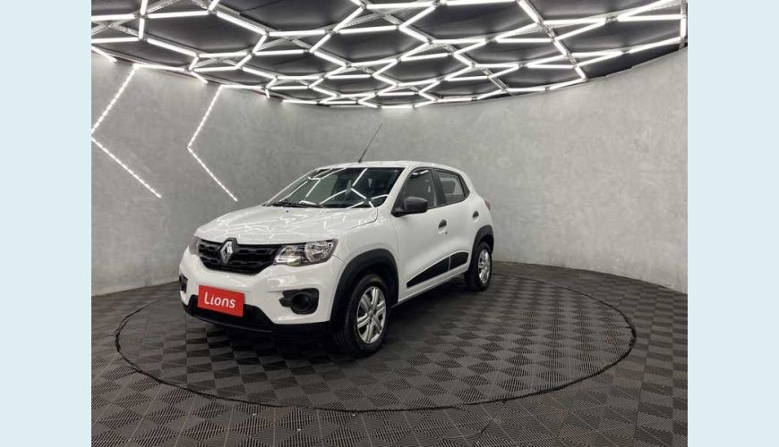 RENAULT KWID ZEN 1.0 12V SCE FLEX - BRANCO - 2020 Foto 3 (Grande)