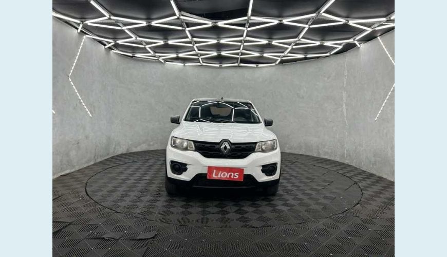 RENAULT KWID ZEN 1.0 12V SCE FLEX - BRANCO - 2018 Foto 3 (Grande)