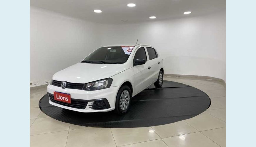 VOLKSWAGEN GOL 1.0 MPI TRENDLINE 12V 5P FLEX - BRANCO - 2018 Foto 3 (Grande)