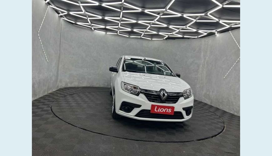 RENAULT LOGAN ZEN 1.0 12V SCE FLEX - BRANCO - 2023 Foto 3 (Grande)