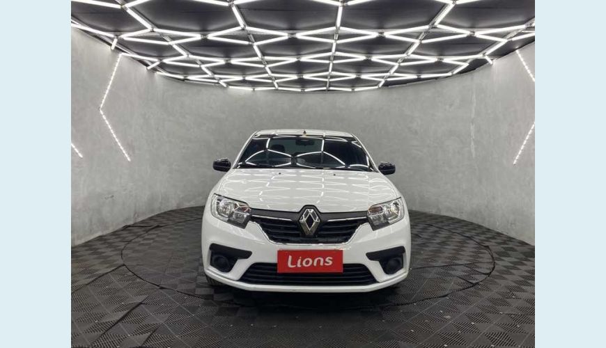 RENAULT LOGAN ZEN 1.0 12V SCE FLEX - BRANCO - 2022 Foto 3 (Grande)