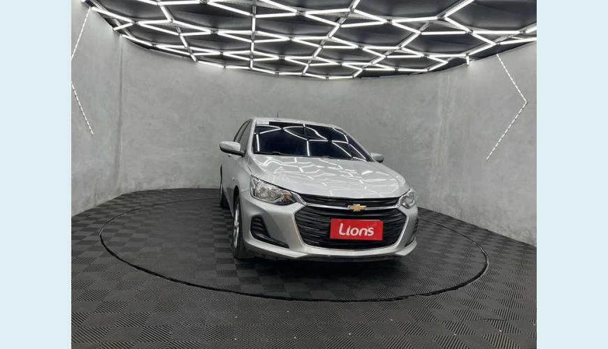 CHEVROLET ONIX LT 1.0 - PRATA - 2023 Foto 3 (Grande)