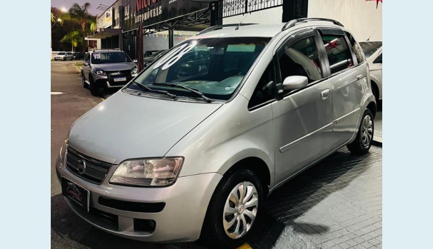 FIAT IDEA ELX 1.4 MPI FIRE FLEX 8V 5P - PRATA - 2008 Foto 3 (Grande)