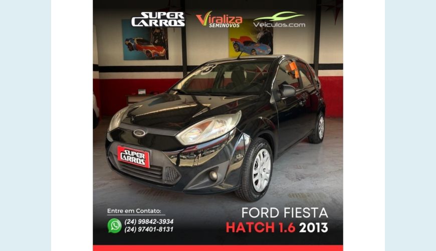 FORD FIESTA - PRETO - 2013 Foto 3 (Grande)