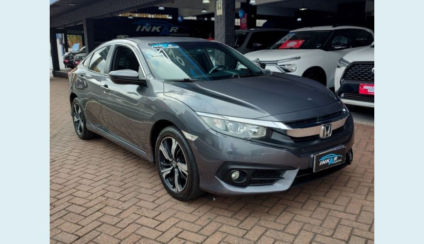 HONDA CIVIC - CINZA - 2018 Foto 3 (Grande)