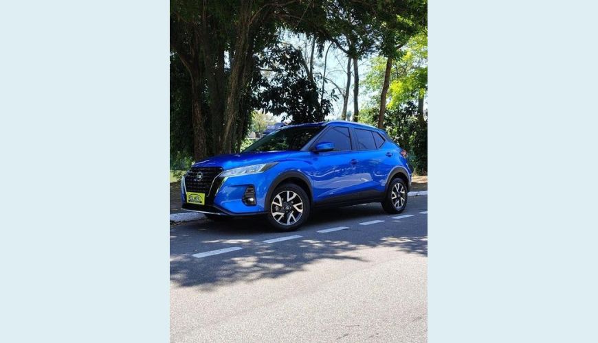 NISSAN KICKS SENSE CVT - AZUL - 2022 Foto 3 (Grande)
