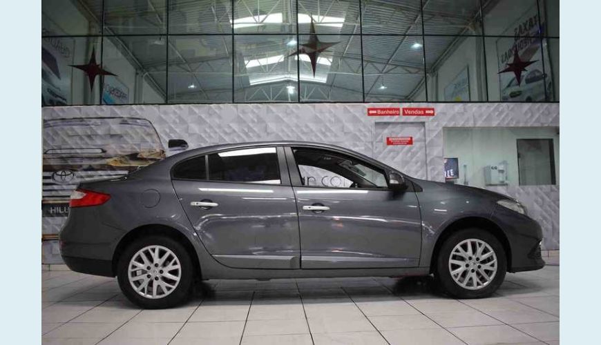 RENAULT FLUENCE 2.0 16V DYNAMIQUE PLUS X-TRONIC FLEX - CINZA - 2016 Foto 3 (Grande)