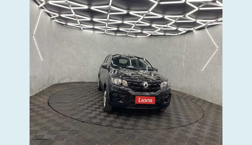 RENAULT KWID ZEN 1.0 12V SCE FLEX - PRETO - 2021 Foto 3 (Grande)