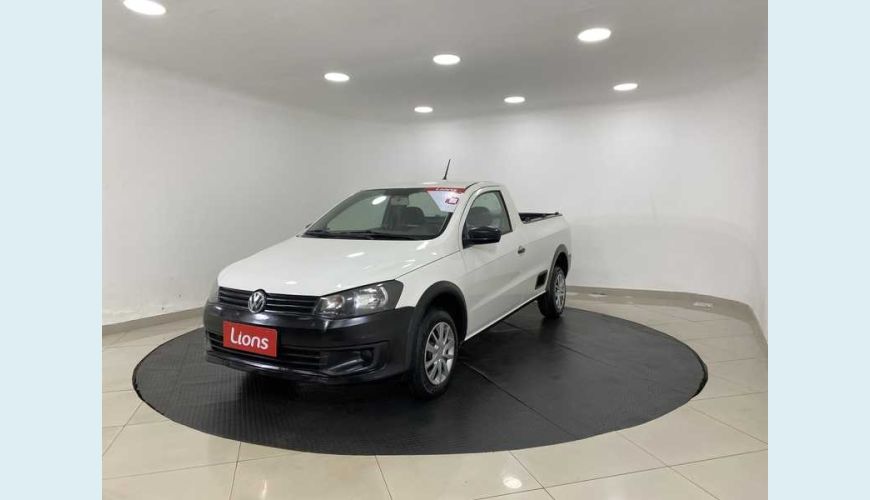 VOLKSWAGEN SAVEIRO 1.6 STARTLINE CS FLEX - BRANCO - 2016 Foto 3 (Grande)