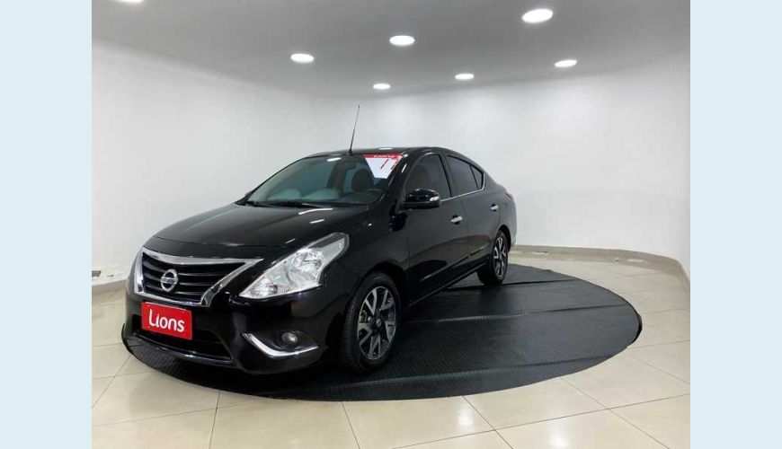 NISSAN VERSA 1.6 16V SV FLEXSTART CVT FLEX - PRETO - 2017 Foto 3 (Grande)