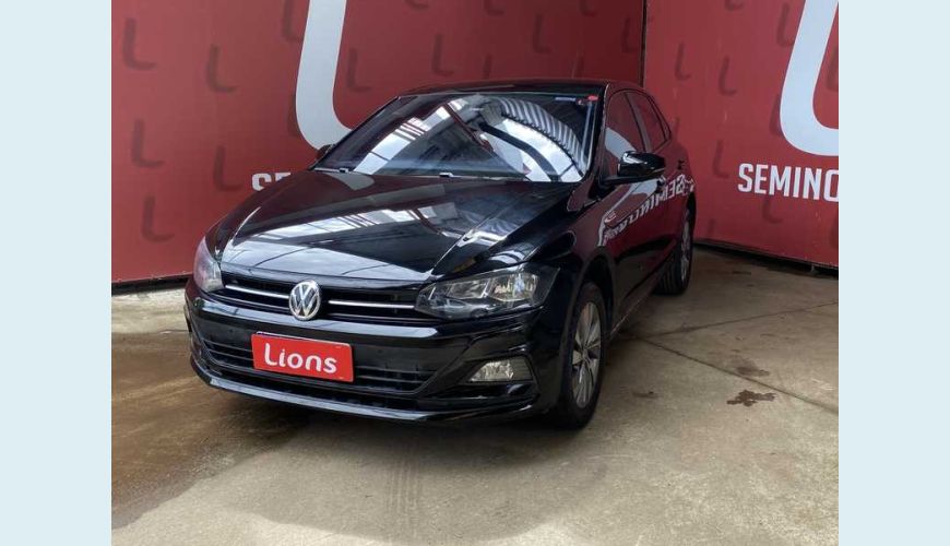 VOLKSWAGEN POLO 1.0 200 TSI COMFORTLINE (AUT) (FLEX) - PRETO - 2018 Foto 3 (Grande)