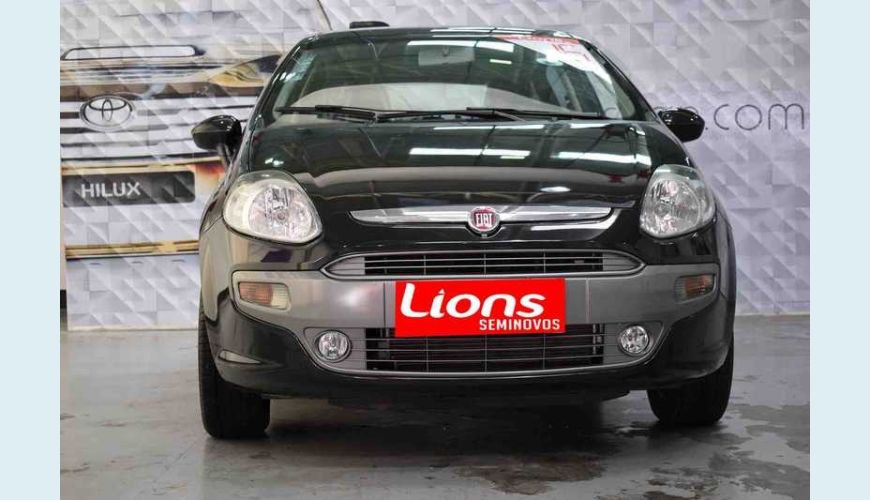 FIAT PUNTO ESSENCE 1.6 16V FLEX - PRETO - 2016 Foto 3 (Grande)
