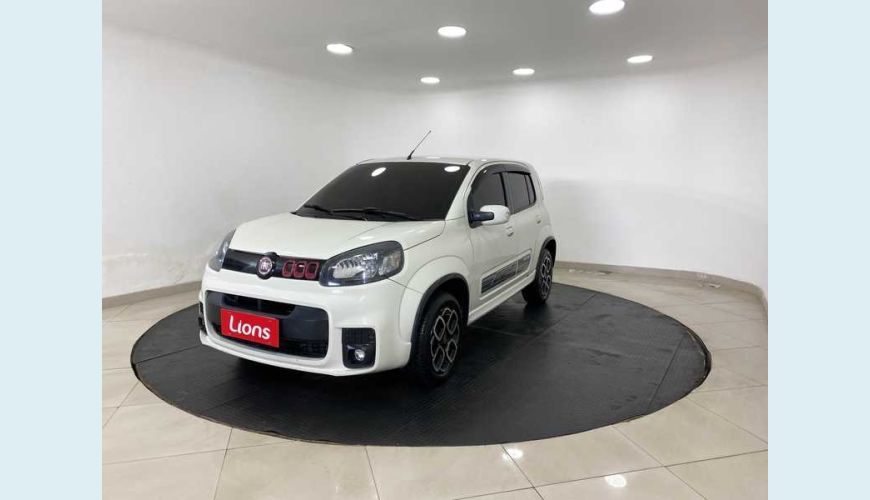 FIAT UNO SPORTING 1.4 8V FLEX 4P - BRANCO - 2015 Foto 3 (Grande)
