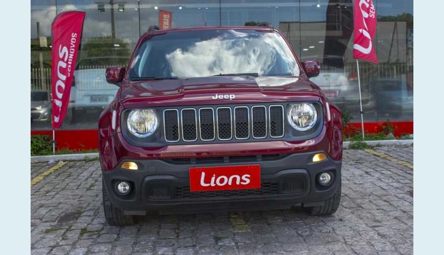JEEP RENEGADE LONGITUDE 1.8 4X2 AUT. FLEX - VERMELHO - 2020 Foto 3 (Grande)