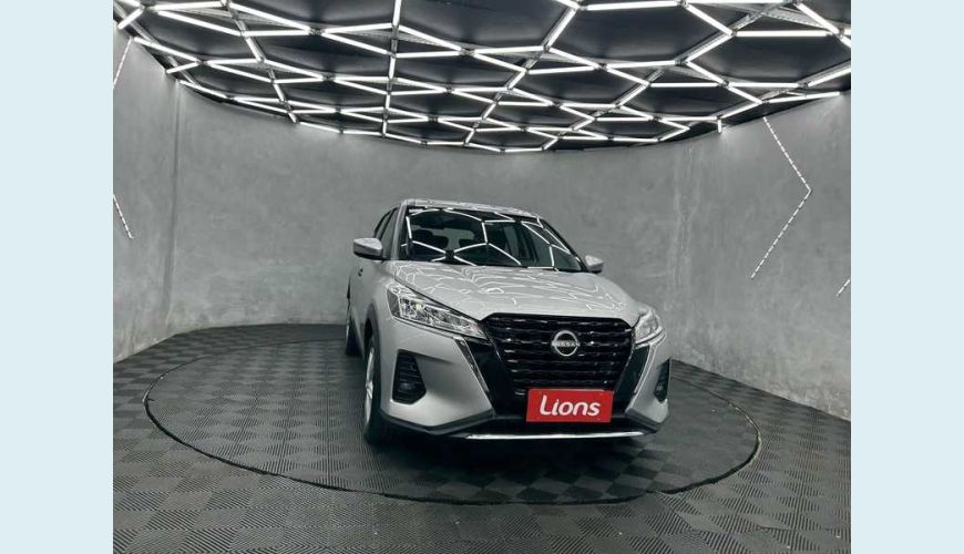 NISSAN KICKS ACTIVE 1.6 FLEX - PRATA - 2024 Foto 3 (Grande)